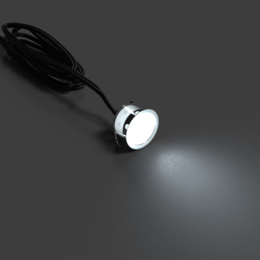 30mm decking light giving cool white light
