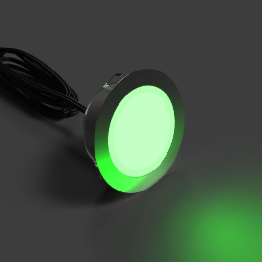 80mm decking light glowing green