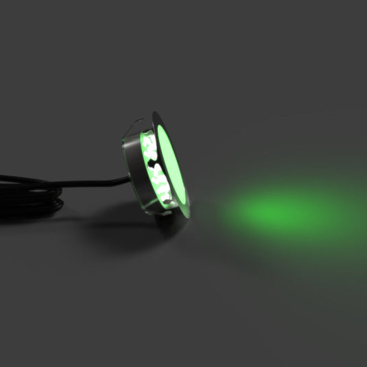 80mm decking light glowing green
