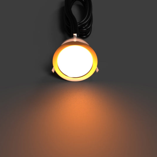 39.5mm decking light glowing orange
