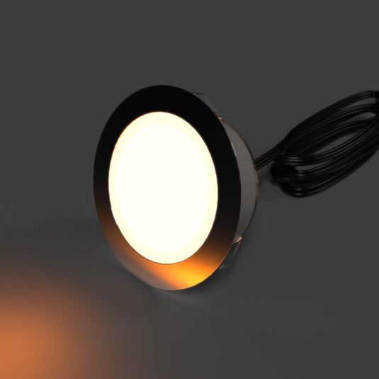 80mm decking light glowing orange
