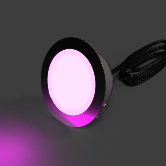 80mm decking light glowing purple