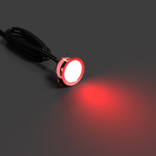 39.5mm decking light glowing red