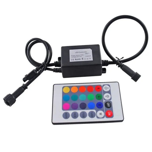 IP67 RGB controller with remote
