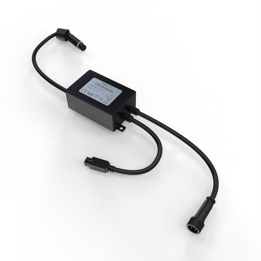 RGB controller kit with remote, full view