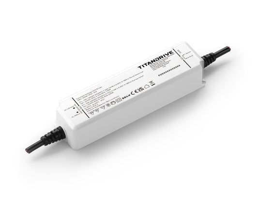 200W IP67 waterproof 24V LED driver with input and output cables