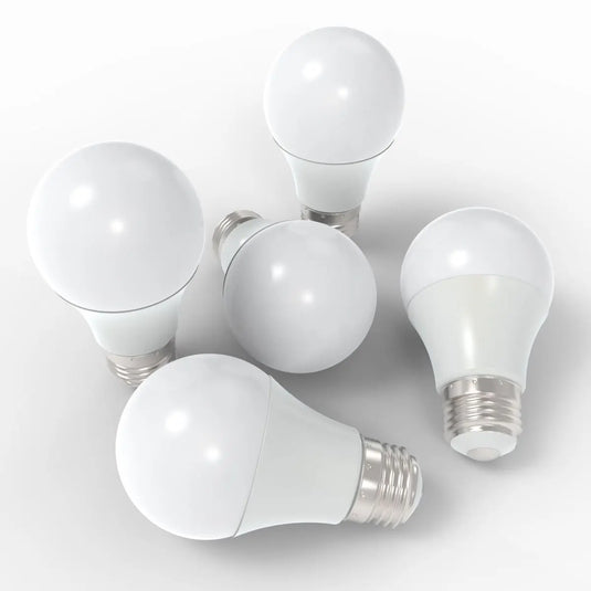 5 x Smart LED Bulbs, E27 Screw, 11w Power - APP & Smart Speaker Unlit