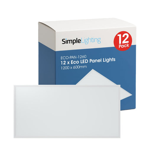 Pack of 12 1200x600 LED panels