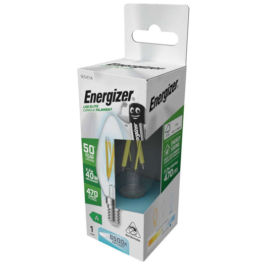 Side of the 2.2w E14 LED filament candle bulb