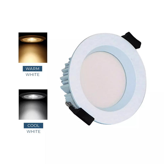 8w Low Glare IP65 Short Can Dimmable Fire Rated Downlight various colour temperature