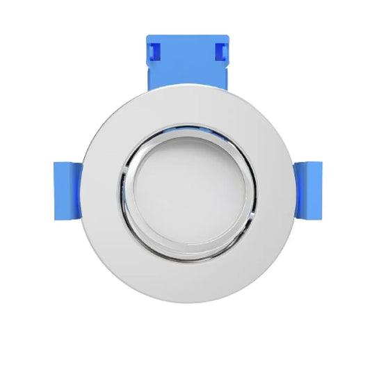 Tilt, White GU10 Fire Rated Downlight Front facing shot