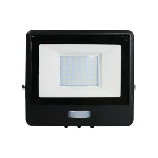 30w IP65, LED Flood Light With PIR Sensor