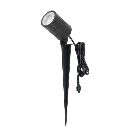 Black 7w LED spike light