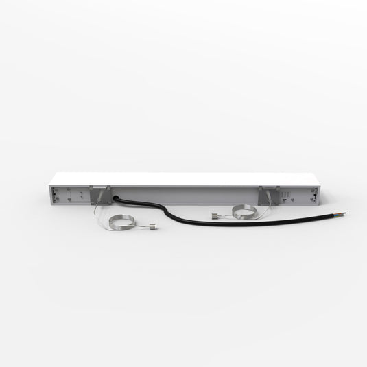 5FT (150cm) LED Linear Light CCT Selectable, Surface or Suspended Mount, White Finish