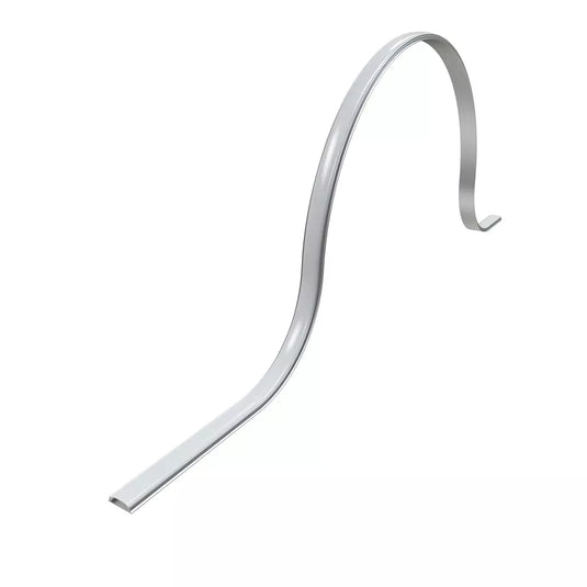 Bendable LED strip aluminium profile front