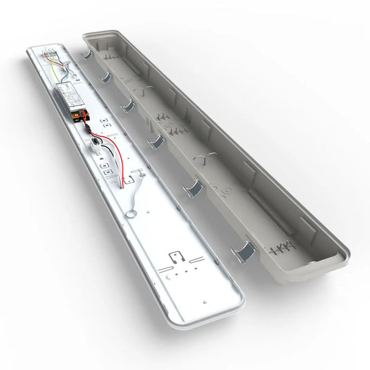 4FT Waterproof IP65 LED Batten Light full inside view