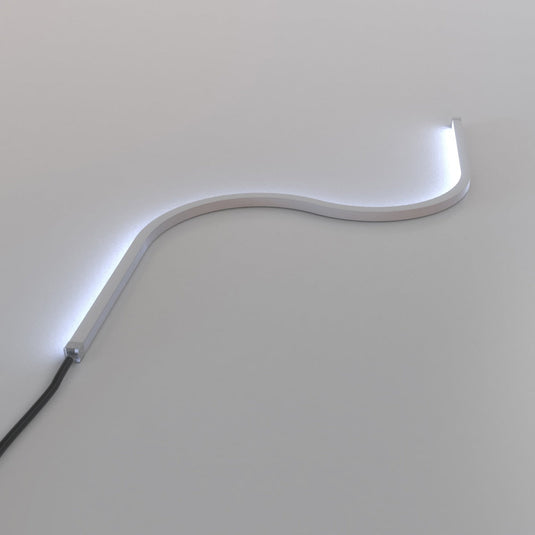 Back of the top bending neon flex