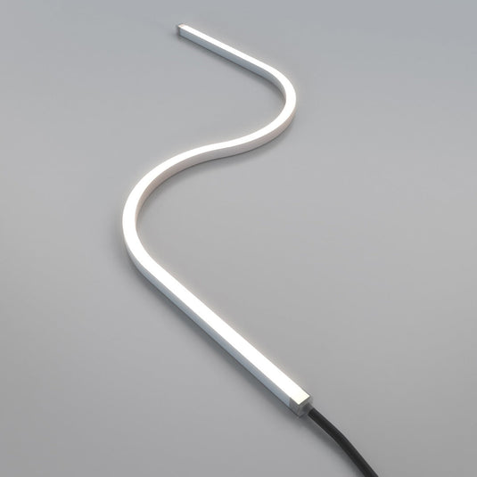 Natural white neon flex with its cable