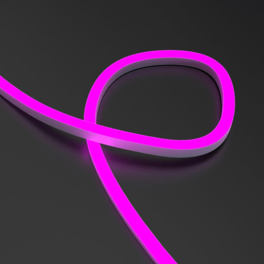 RGB neon flex looped in pink