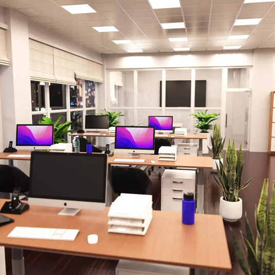 40w, LED Panel Light, 4000K, TP(a) office setting