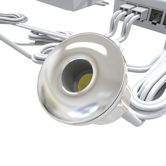 Single add-on microdot LED plinth light