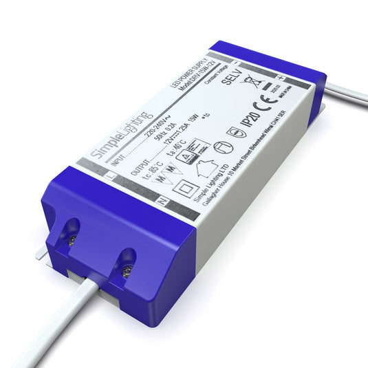 LED driver supplied with the plinth light kit