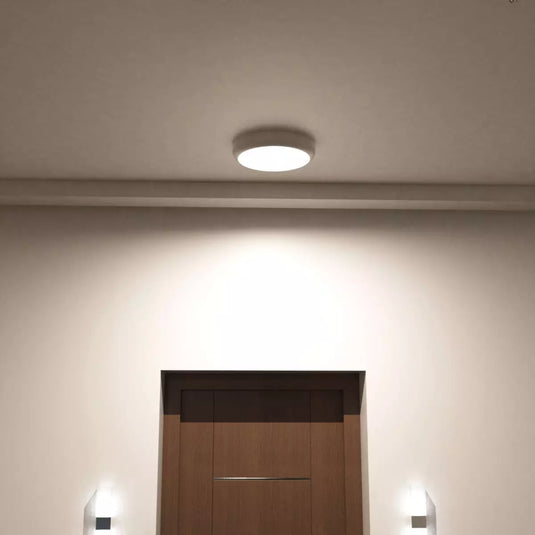 18w Polo Bulkhead LED Light in natural white light