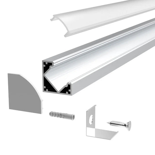 Corner Aluminium LED Profiles deconstructed