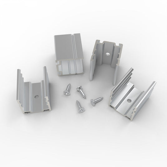 Pack of four PRO neon flex mounting clips