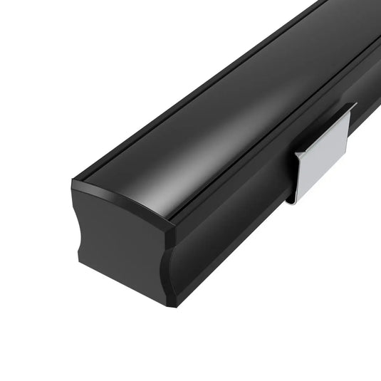 Surface Mounted Black Aluminium Profile Mounting Kit