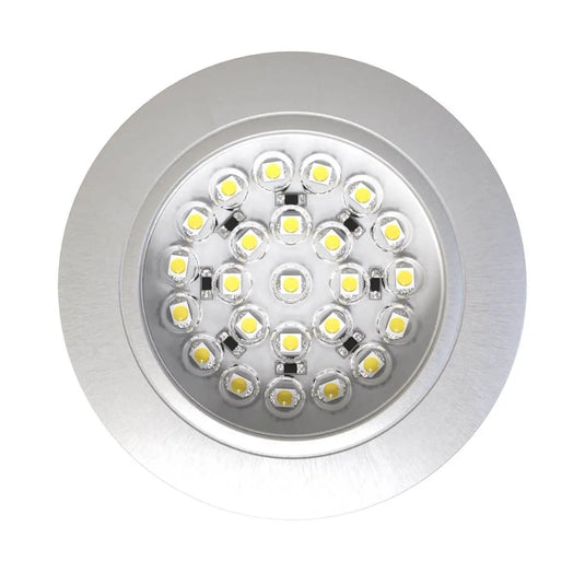 Recessed 1.8w LED Under-Cabinet Light - front facing LED close up shot