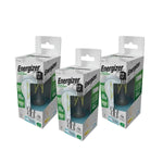 3 X Energizer, 3.8w LED Bulb, A Rated, B22 GLS Filament - 6500K Cool White