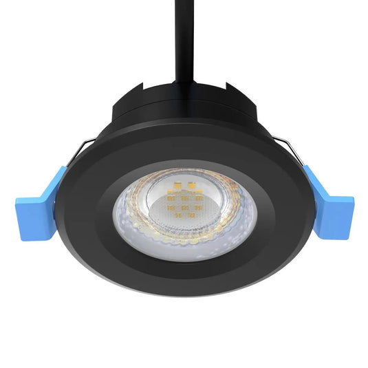 Fixed Fire Rated LED Downlight - Black