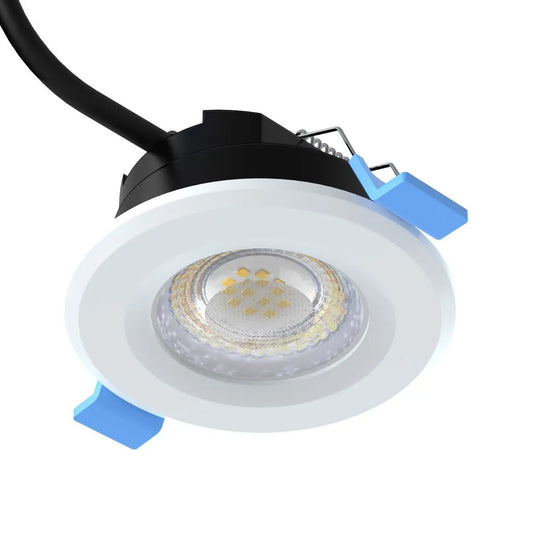 Fixed, Fire Rated LED Downlight - White Bezel