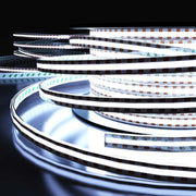 COB Dotless LED Strip Lighting in Cool White Light 6000K close up shot