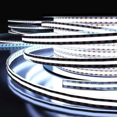 IP67 COB Dotless LED Strip Lighting, Cool White 6000K