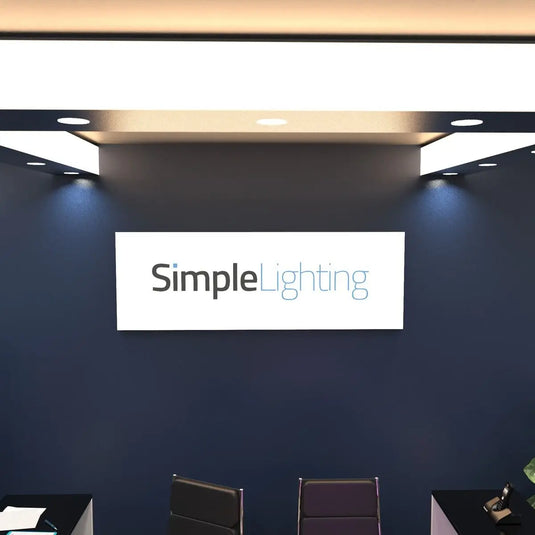 Cuttable, Flexible LED Sheet in Warm White backlit signage