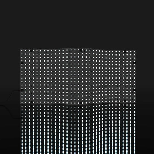 Flexible LED Sheet, 250mm x 500mm front facing shot, bendable