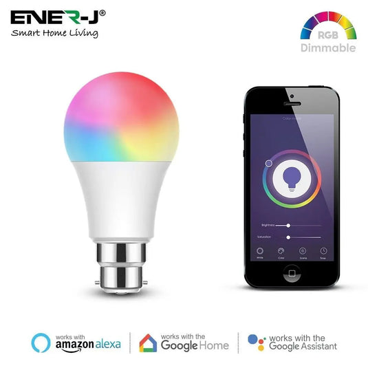 Smart WiFi Colour Changing LED Bulb dimmable