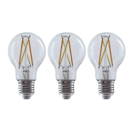 Pack of 3 CCT Changing Smart LED Dimmable Filament Bulb