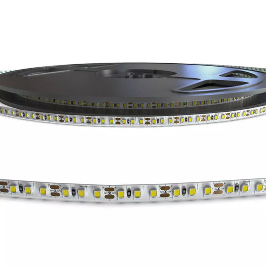 Cool White LED Strip Lights, 120 LEDs and 10w Per Metre rolled view