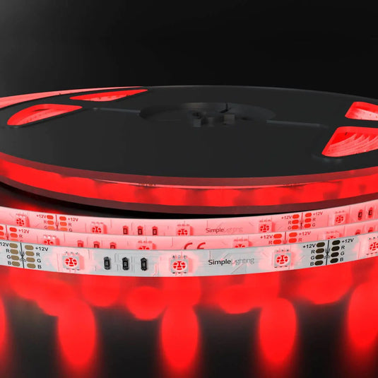 RGB LED Tape, Colour Changing 30 LEDs in a roll, Red