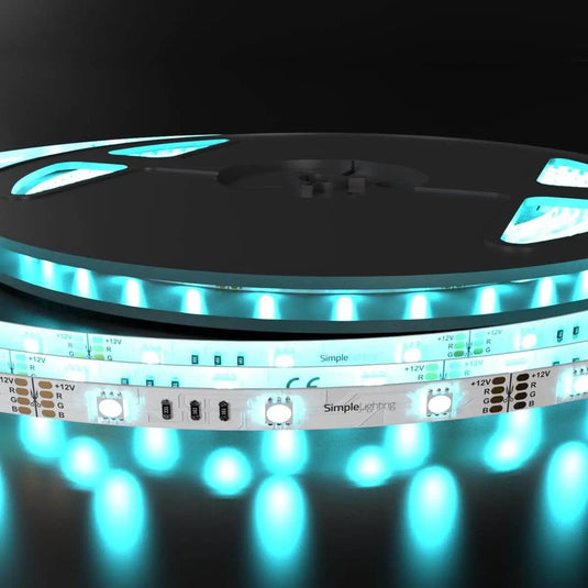 RGB LED Tape, Colour Changing 30 LEDs in a roll, Sky Blue