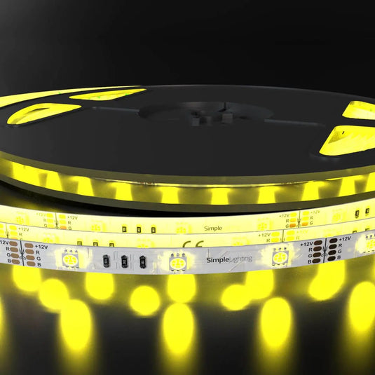 RGB LED Tape, Colour Changing 30 LEDs in a roll, Yellow