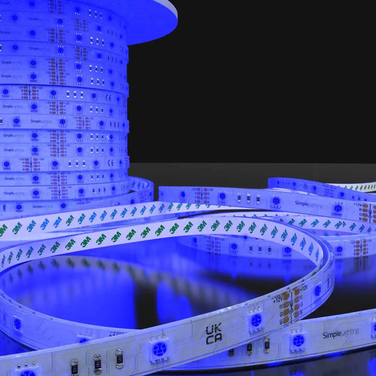 RGB LED Strip in a roll, Blue