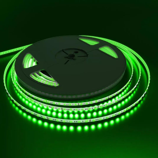 RGB LED Strip Lights, 15w - 60 LEDs in Green LED