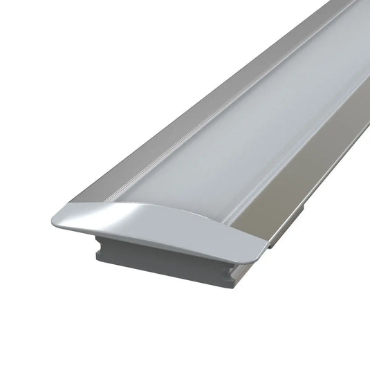 Shallow 7mm Recessed LED Aluminium Profiles