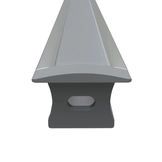 Recess Mounted Aluminium LED Profiles (Extrusion) for all types of LED Tape with end cap