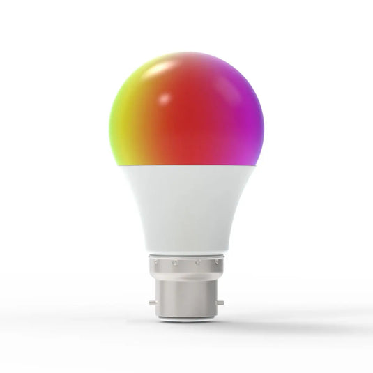 Smart B22 LED Bulbs, A60, 11w Power - TUYA, APP & Smart Speaker