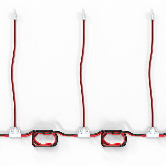 Stair light wiring harness, angle 4
